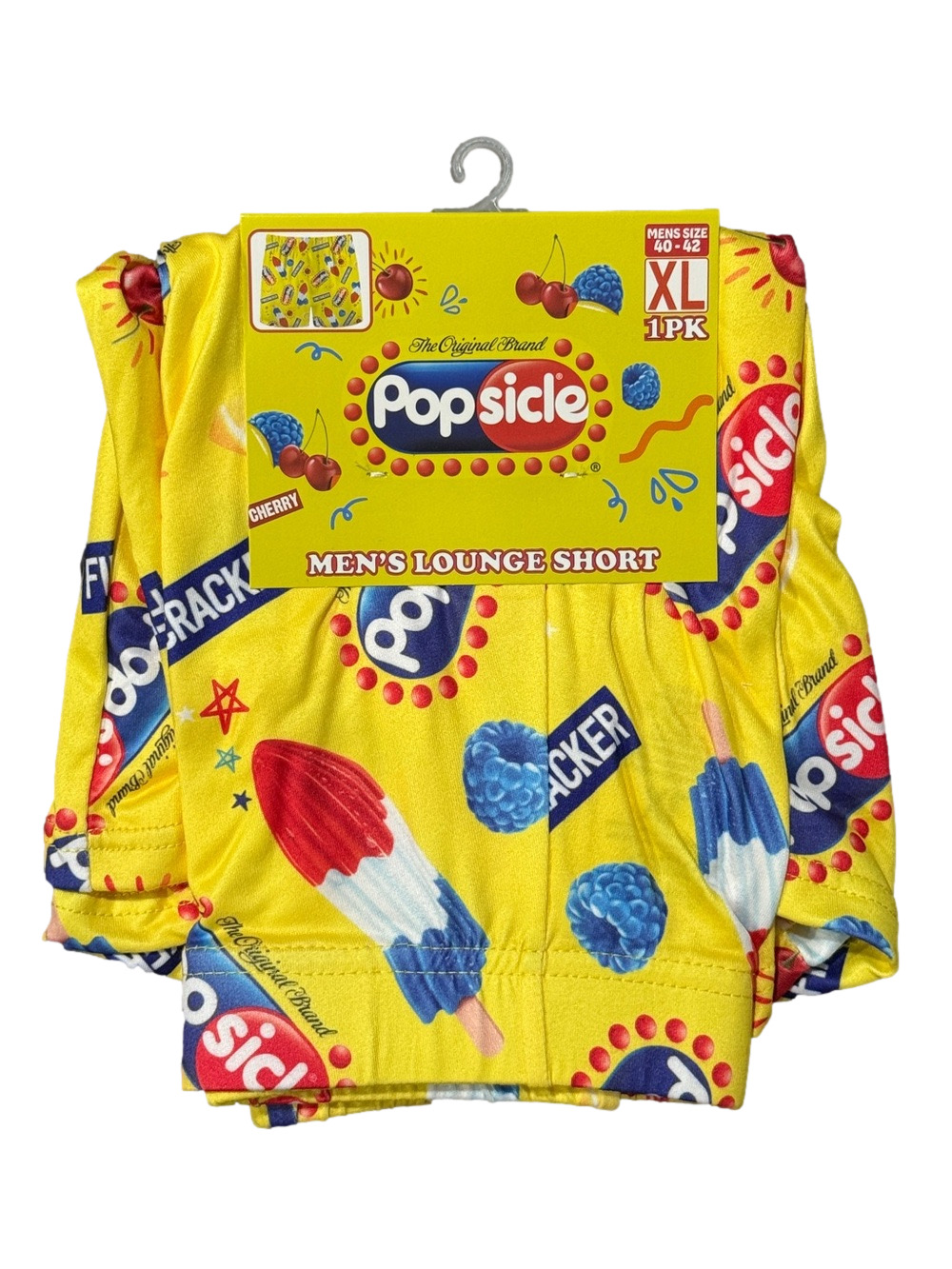 Mens Firecracker Popsicle Licensed Lounge Shorts - Size Extra Large XL - NWT